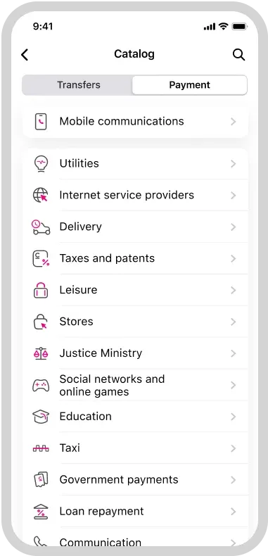 Bill payments
